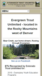 Mobile Screenshot of evergreentrout.org